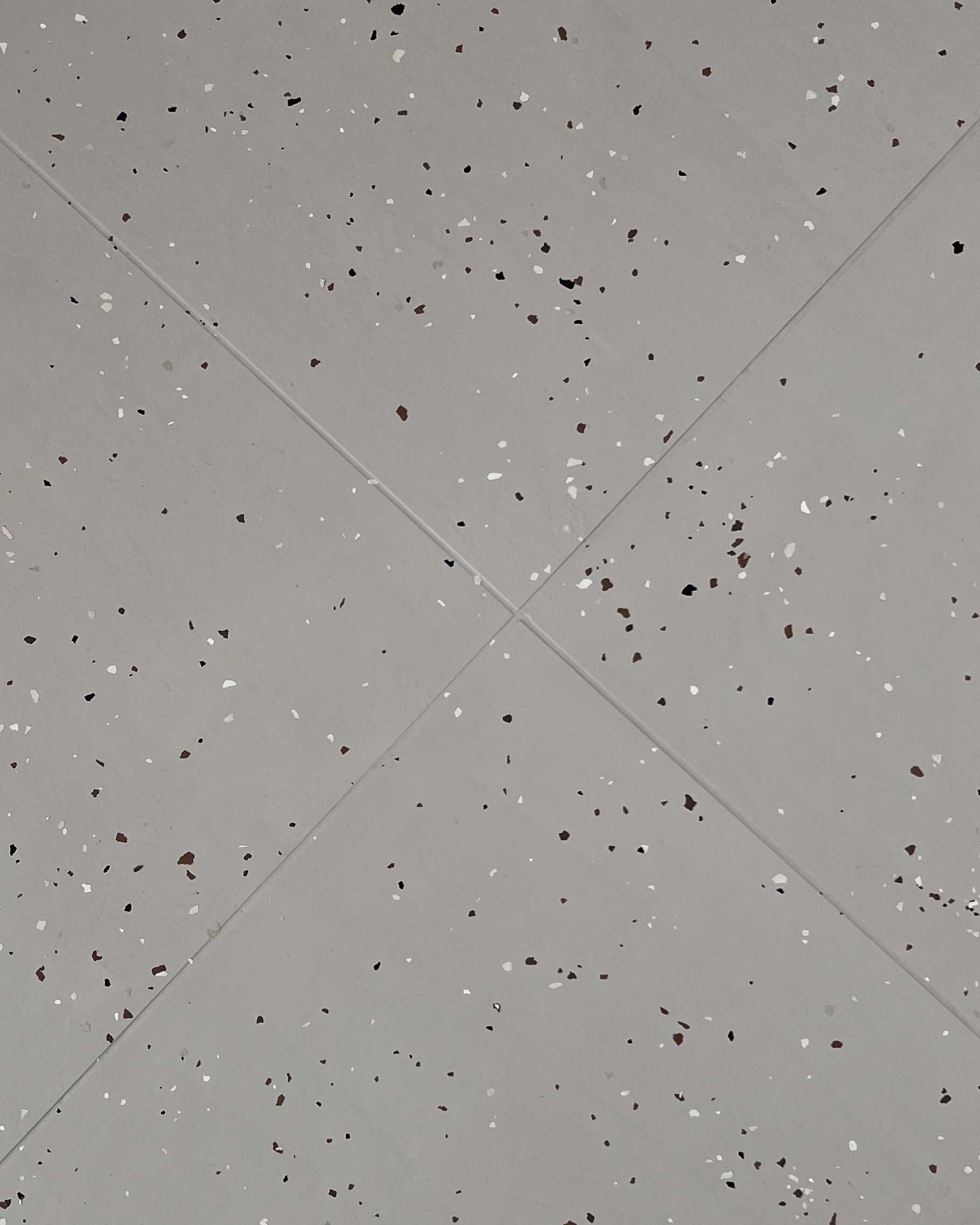 Ferdig gulv med terrazzo flakes